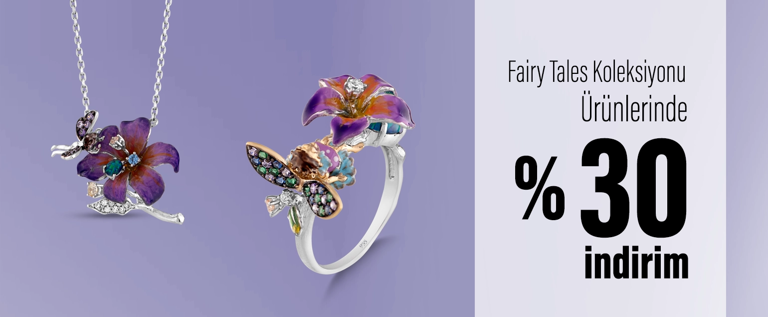 Roberto Bravo Gümüş Fairy Tales Koleksiyon Ürünlerinde %40 İndirim